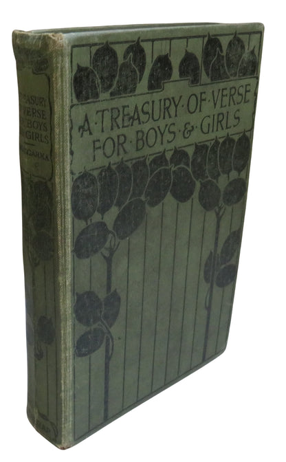 A Treasury of Verse For Boys & Girls In Three Parts Selected and Arranged By M.G. Edgar book front cover