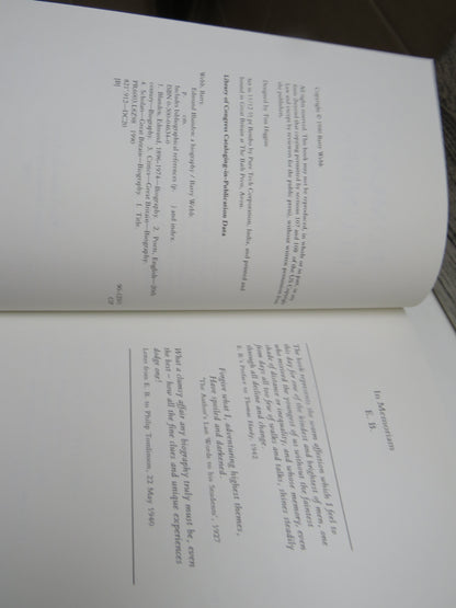 Edmund Blunden A Biography By Barry Webb 1990