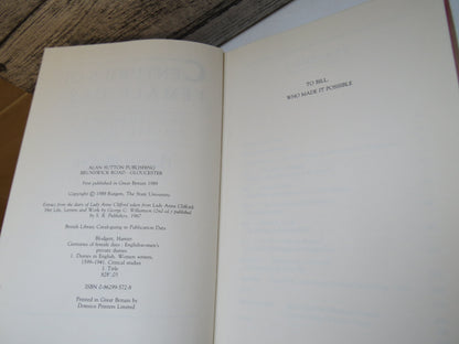 Centuries of Female Days, Englishwomen's Private Diaries by Harriet Blodgett 1989 (Modern Social His book image 4