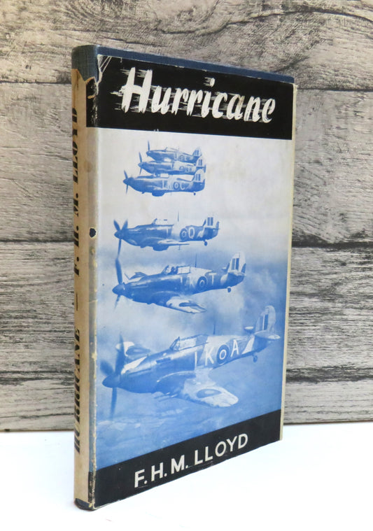 Hurricane by F.H.M Lloyd 1945 (Vintage War Memoir) book cover