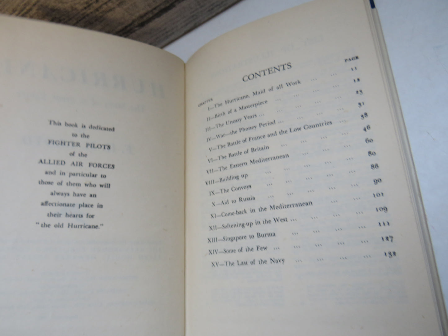 Hurricane by F.H.M Lloyd 1945 (Vintage War Memoir) book 4