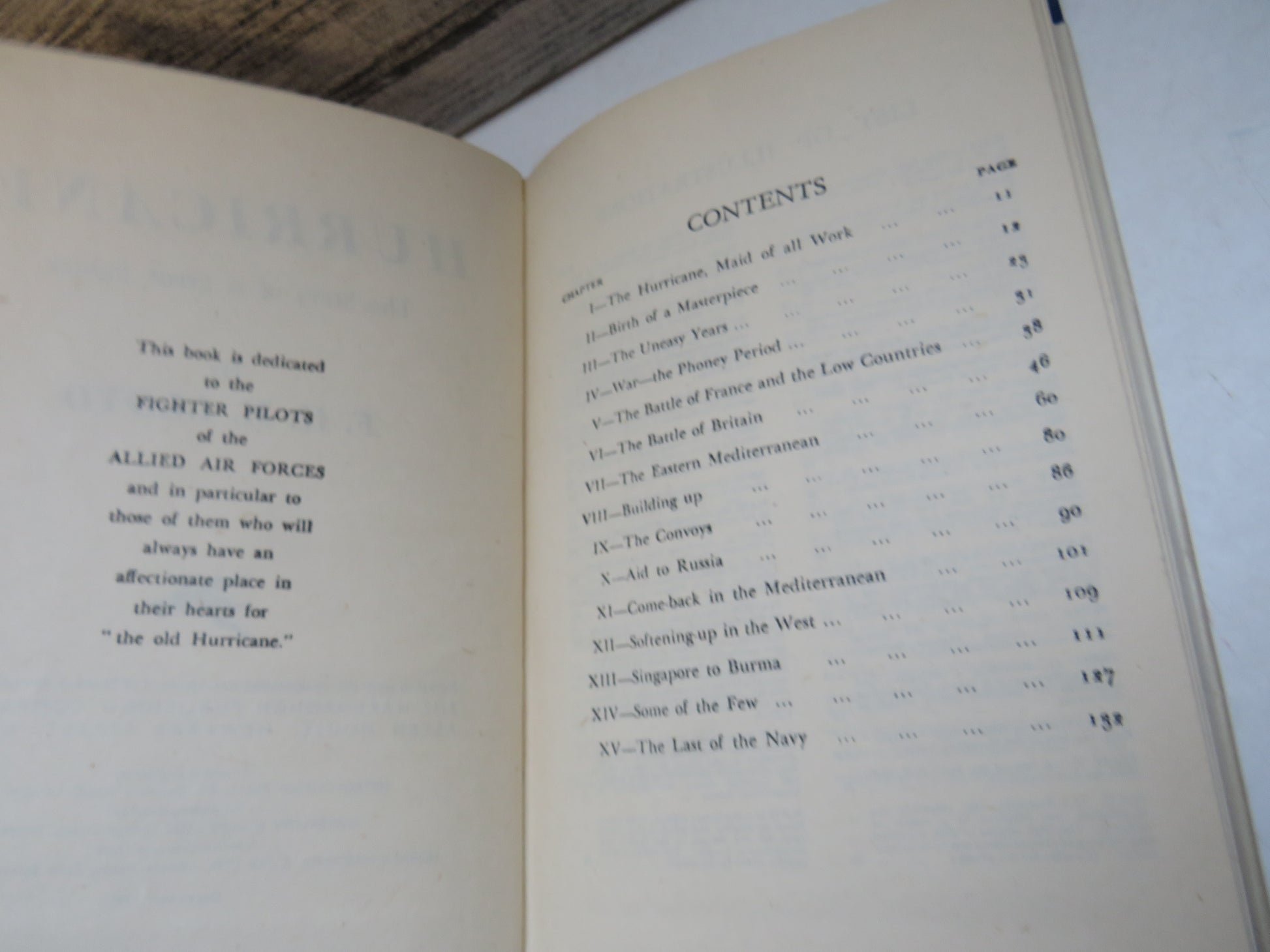 Hurricane by F.H.M Lloyd 1945 (Vintage War Memoir) book 4
