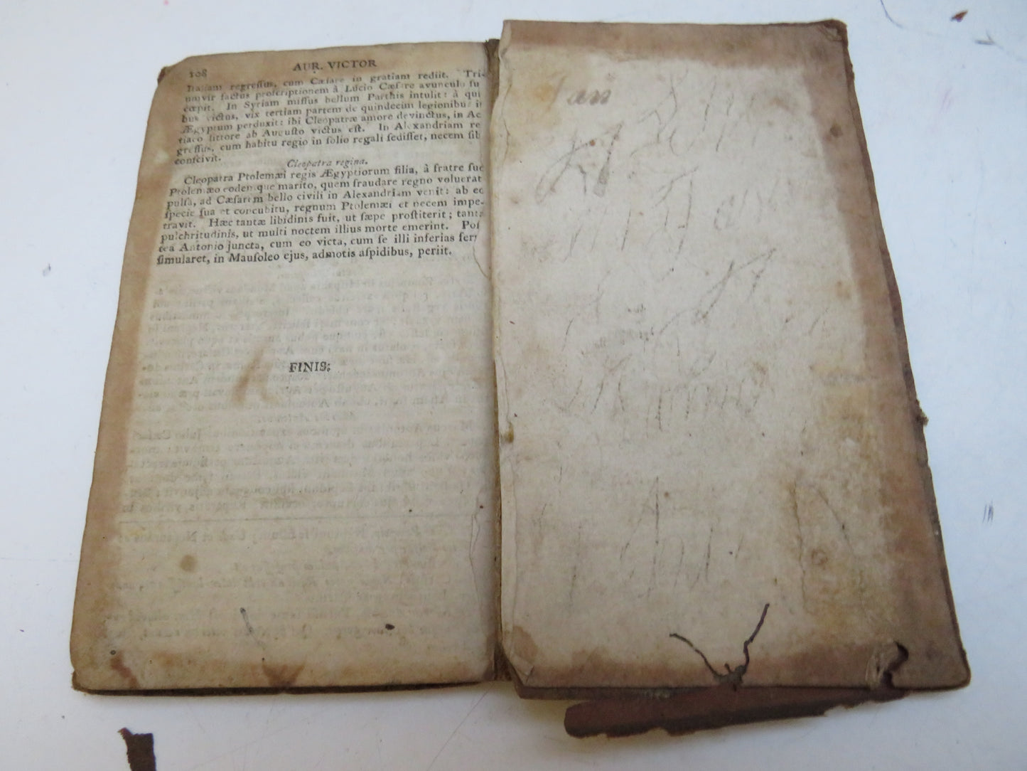 Eutropii Historiae Romanae Breviarium 1810 Small Antique Book