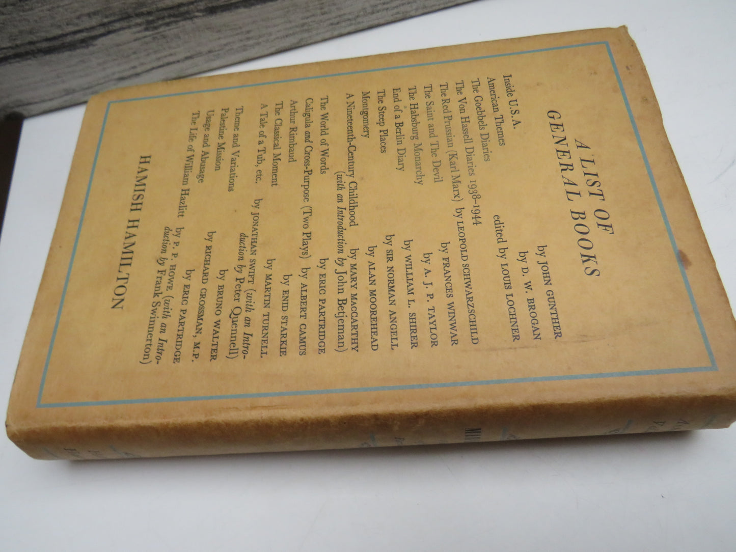 Mirabeau Voice of the Revolution By Antonina Vallentin 1948