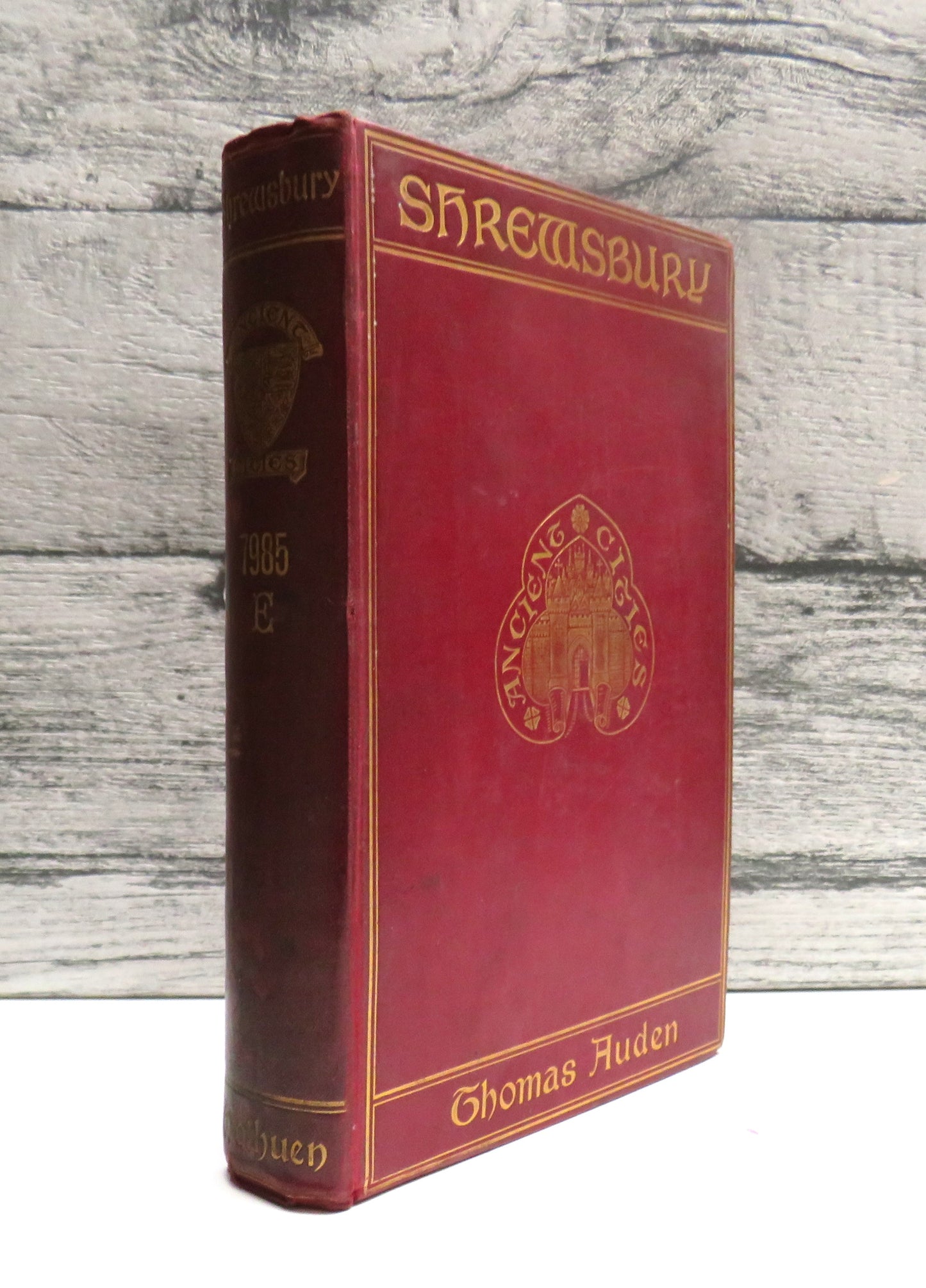 Shrewsbury A Historical and Topographical Account of the Town Written By Thomas Auden 1905