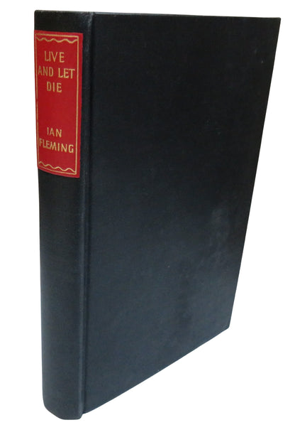 Live and Let Die By Ian Fleming 1956 book front cover