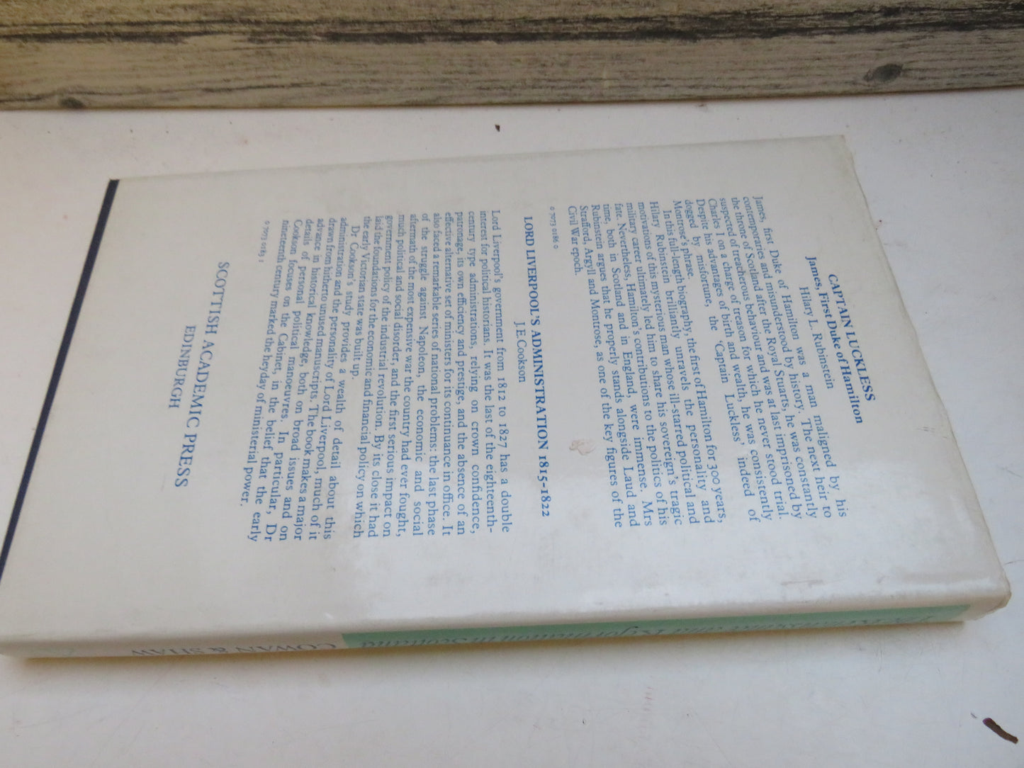The Renaissance and Reformation In Scotland Essays In Honour of Gordon Donaldson Edited By Ian B. Cowan & Duncan Shaw 1983