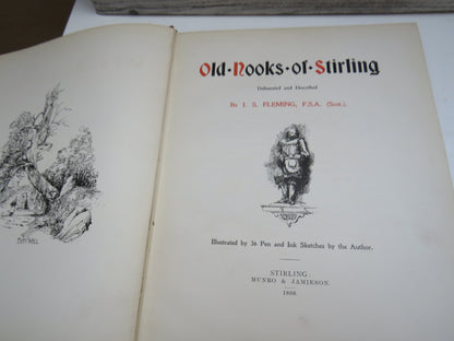 Old Nooks of Stirling Delineated and Described By J. S. Fleming 1898