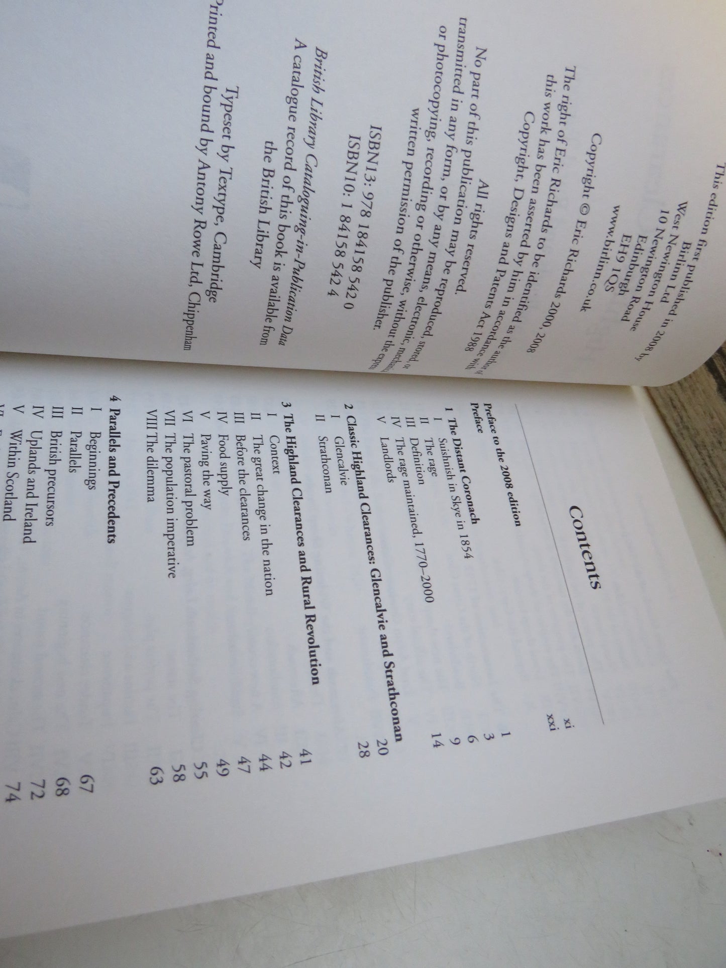 The Highland Clearances People, Landlords and Rural Turmoil By Eric Richards 2008
