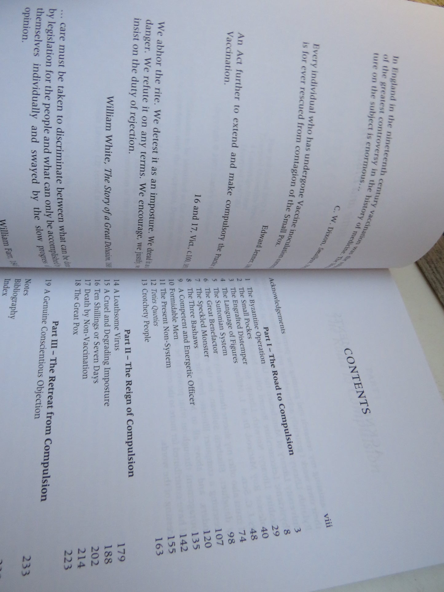 The Vaccination Controversey The Rise, Reign and Fall of Compulsory Vaccination For Smallpox By Stanley Williamson 2007