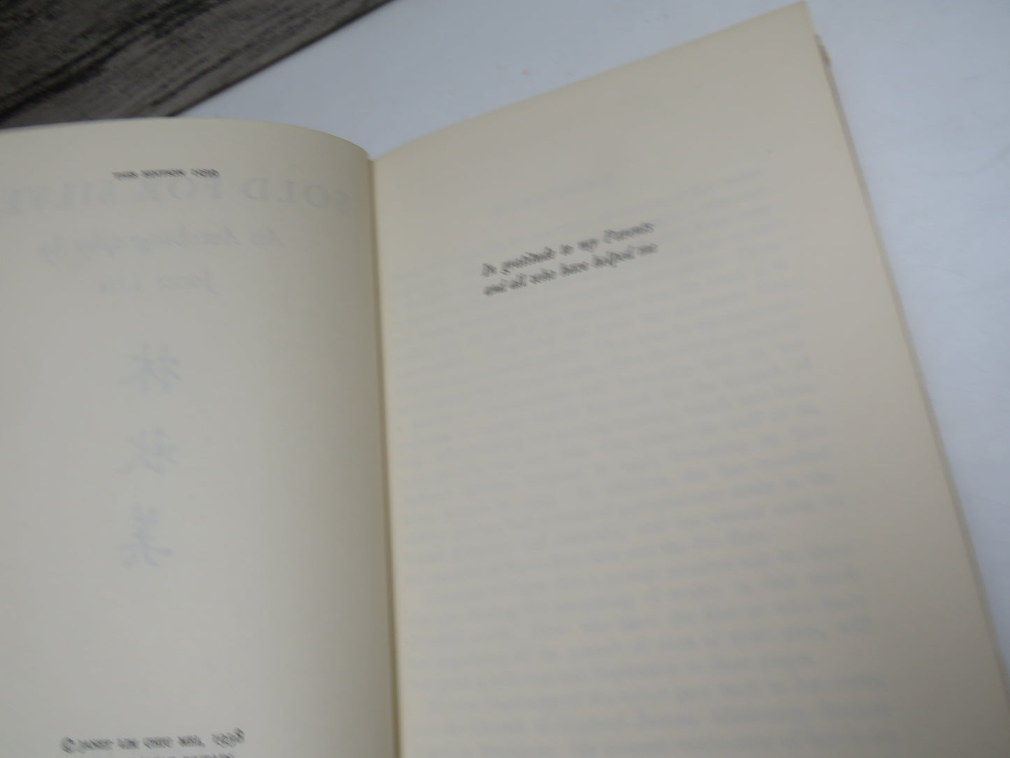 Sold For Silver An Autobiography By Janet Lim 1959