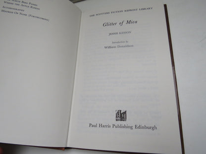 Glitter of Mica By Jessie Kesson 1982 The Scottish Reprint Library