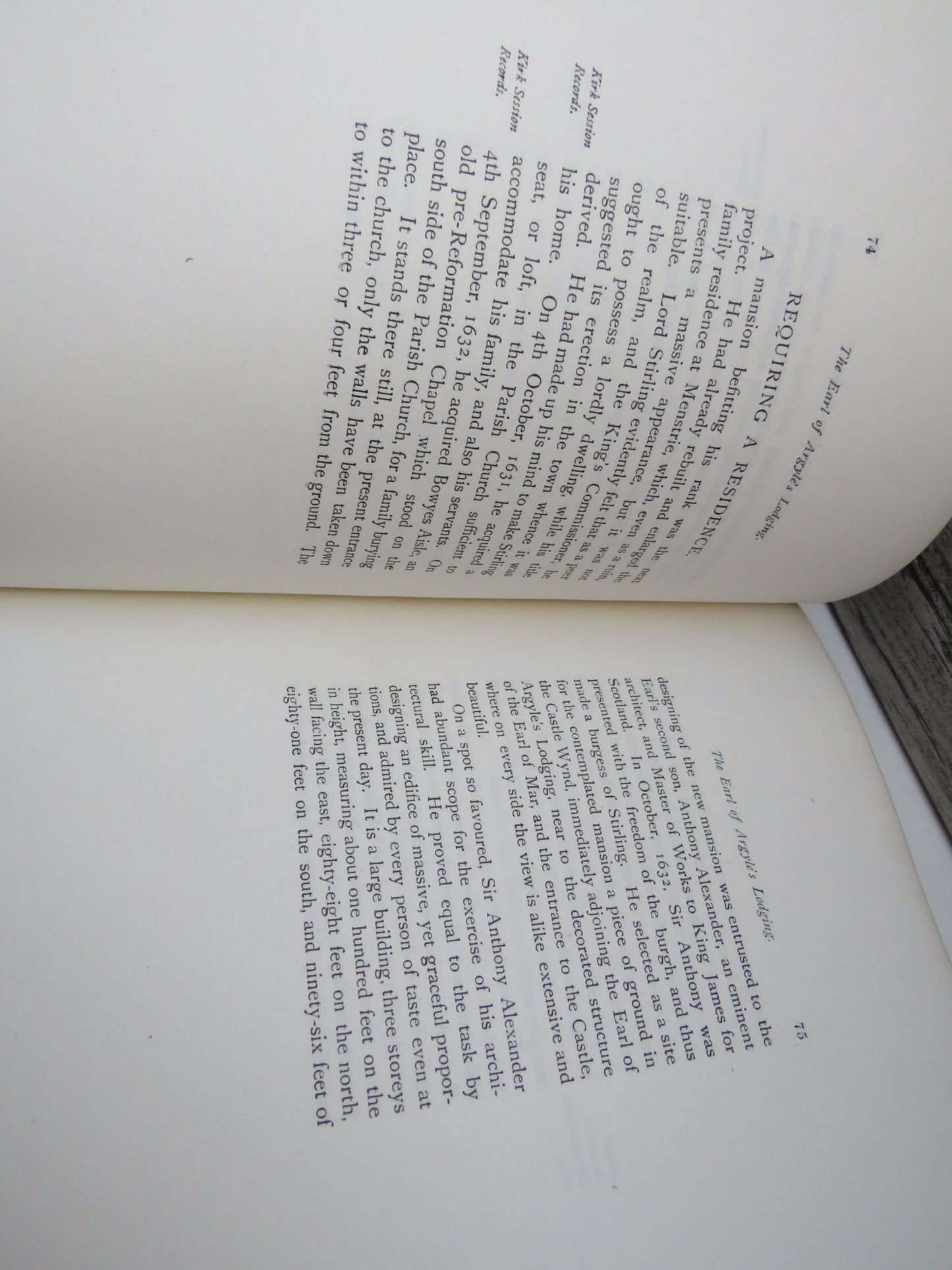 The Story of the Argyle Lodging By James Ronald 1906