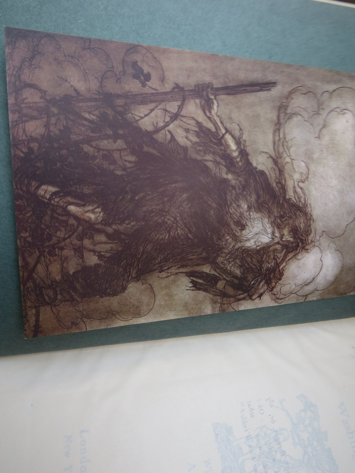 Rip Van Winkle By Washington Irving 1919 Drawings By Arthur Rackham