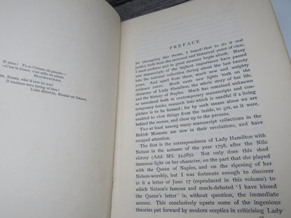 Emma Lady Hamilton From New and Original Sources and Documents Together With An Appendix of Notes and New Letters By Walter Sichel 1905