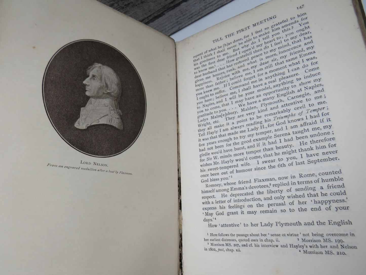 Emma Lady Hamilton From New and Original Sources and Documents Together With An Appendix of Notes and New Letters By Walter Sichel 1905