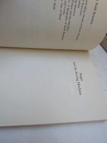 Singer and The Sewing Machine A Capitalist Romance By Ruth Brandon 1996 book image 4