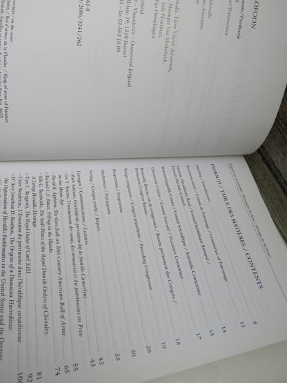 Genealogica & Heraldica, Brugge 2004, Vandewalle, Viaene-Awouters & Duerloo, 2006 book image 4