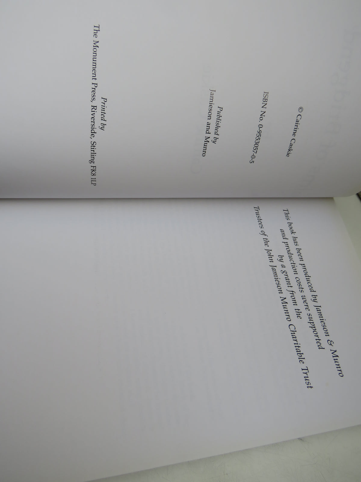 Bairns of Bridgend by Cairine Caskie book image 4