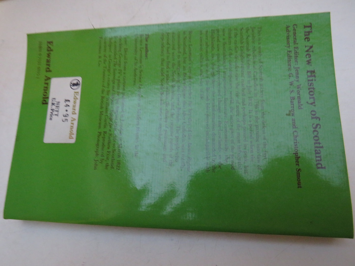 Integration, Enlightenment, and Industrialization Scotland 1746-1832 By Bruce Lenman 1981