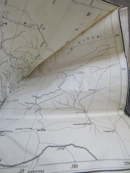 Across The Border or Pathan and Biloch by Edward E. Oliver, 1890, rare book (Antique Travel Book) book image 9