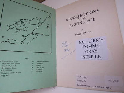 Recollections of a Bygone Age by Jessie Munro book image 3