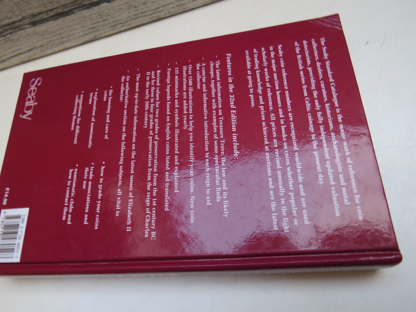 Coins of England and the United Kingdom, Standard Catalogue of British Coins 1997, 32nd edition (Modern Reference Book) book 2