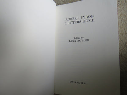 Robert Byron Letters Home Edited By Lucy Butler 1991 book image 3