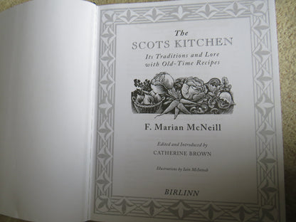 The Scots Kitchen Its Traditions and Lore With Old-Time Recipes by F. Marian McNeill 2010 book image 3