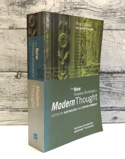 The New Fontana Dictionary of Modern Thought Edited by Alan Bullock & Stephen Trombley 2000 (Modern  book front cover