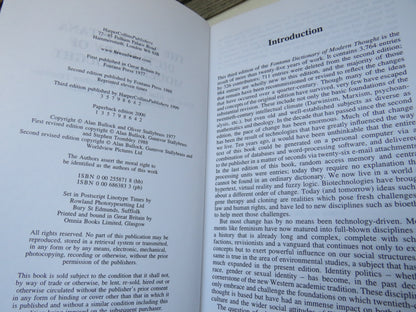 The New Fontana Dictionary of Modern Thought Edited by Alan Bullock & Stephen Trombley 2000 (Modern  book image 5