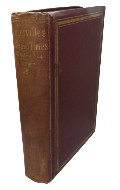 My Own Life and Times 1741-1814 By Thomas Somerville 1861 book front cover