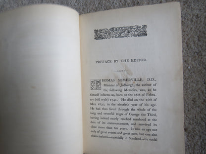 My Own Life and Times 1741-1814 By Thomas Somerville 1861 book image 4