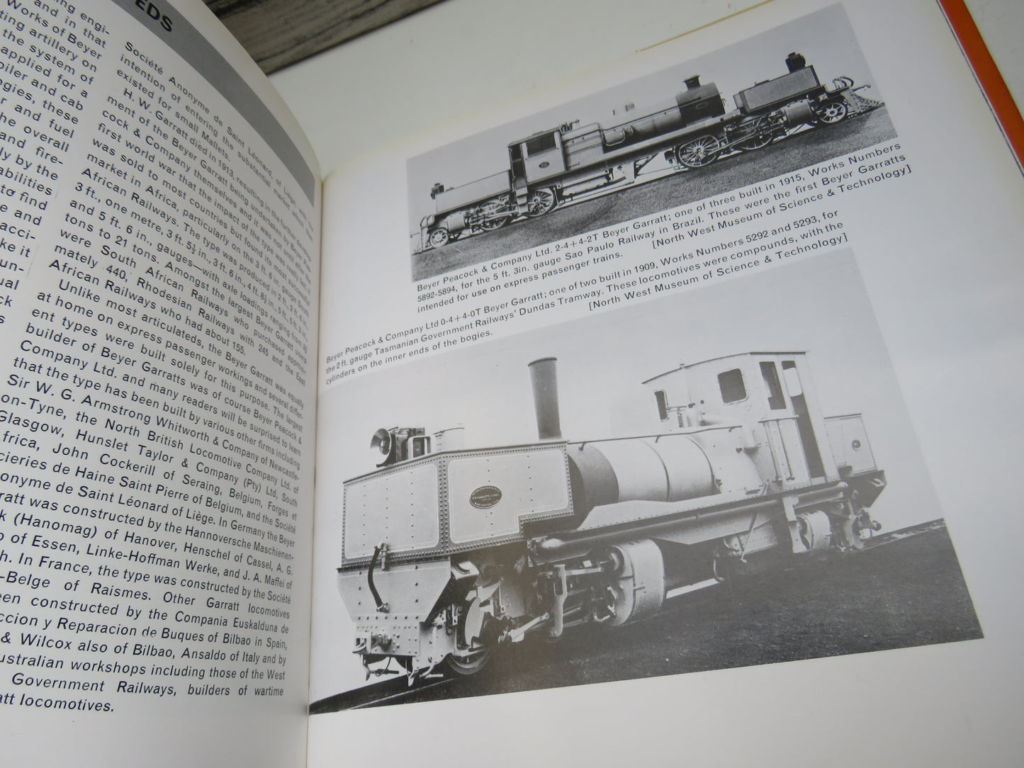 Articulated Locomotives of the World By Donald Binns 1975