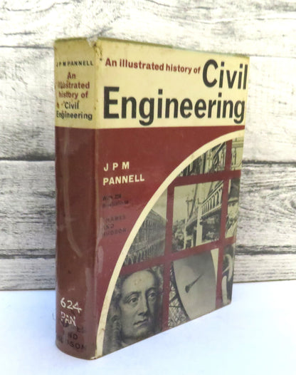 An Illustrated History of Civil Engineering By J.P.M. Pannell 1964 book front cover