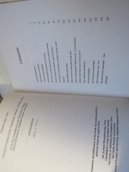 Burn On The Hill The Story of the First Compleat Munroist 1995 book image 5