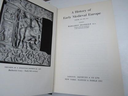 A History of Early Medieval Europe From 476 to 911 By Margaret Deanesly 1960 book image 2