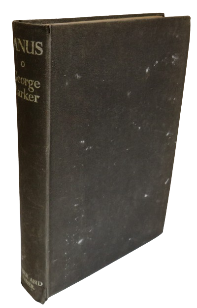 Janus By George Barker 1935 1st Edition book front cover