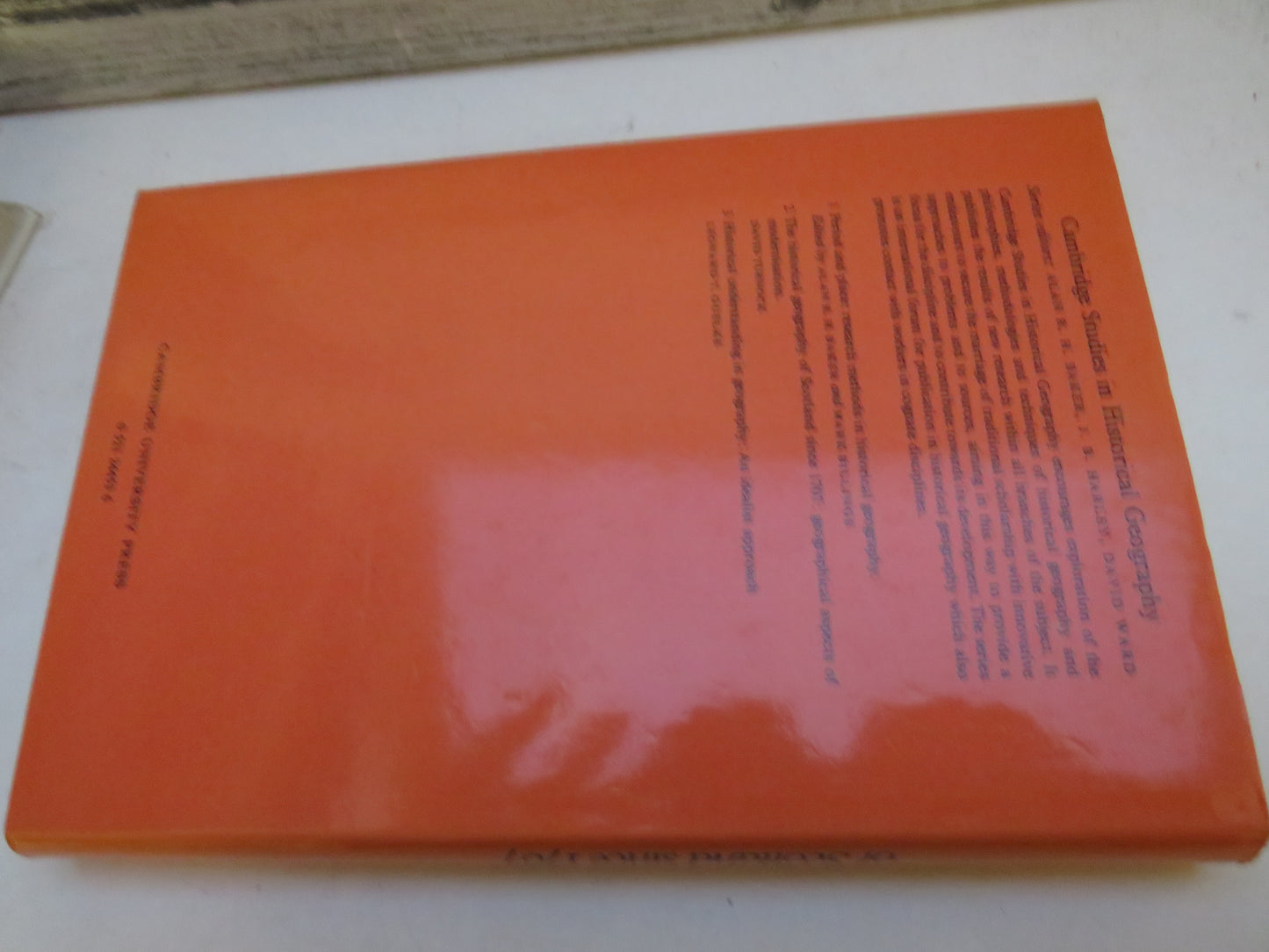 The Historical Geography of Scotland Since 1707 Geographical Aspects of Modernisation By David Turnock 1982