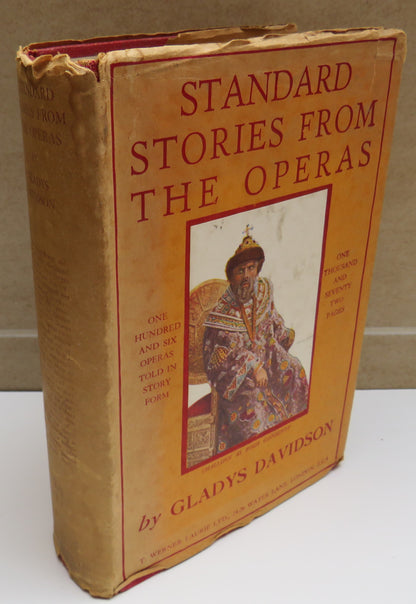 Standard Stories From The Operas by Gladys Davidson 1935 book image 2