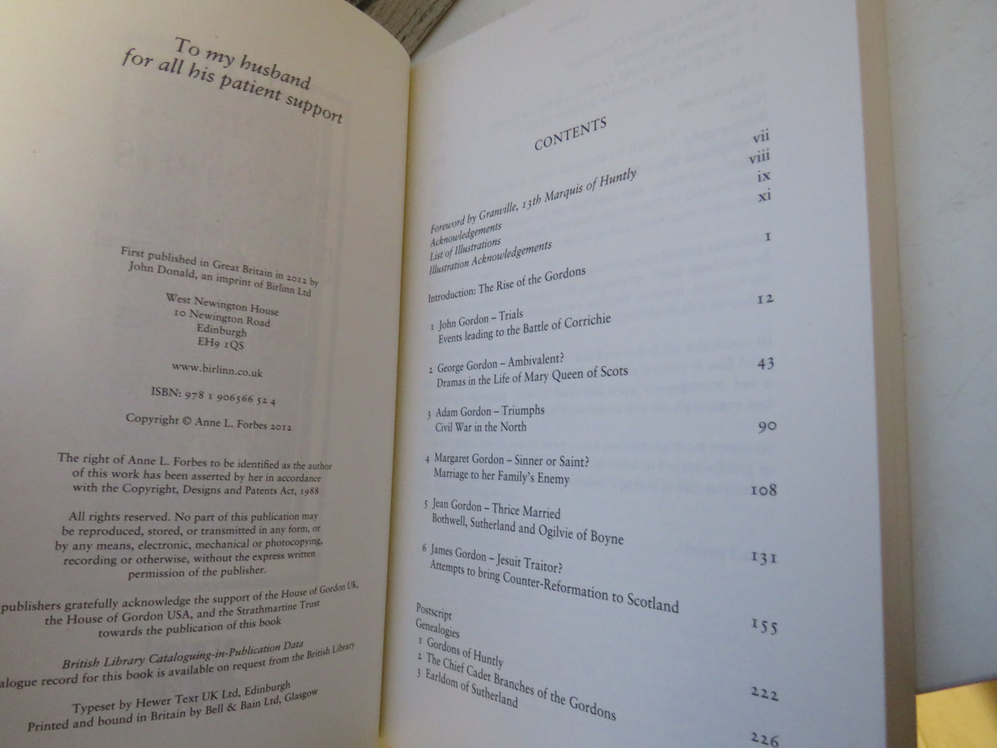 Trials and Triumphs The Gordons of Huntly In Sixteenth-Century Scotland By Anne L. Forbes 2012