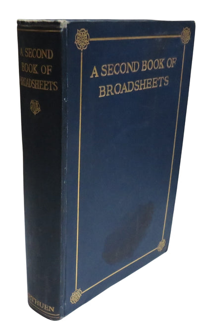 A Second Book of Broadsheets With An Introduction By Geoffrey Dawson 1929 book front cover