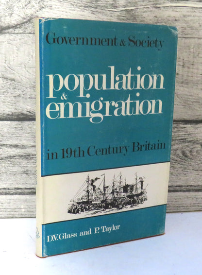 Population and Emigration By D.V. Glass, P. A. M. Taylor 1976 book front cover