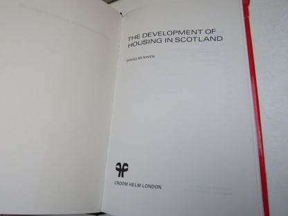 The Development of Housing In Scotland By Douglas Niven 1979 (Modern Social History) book image 4