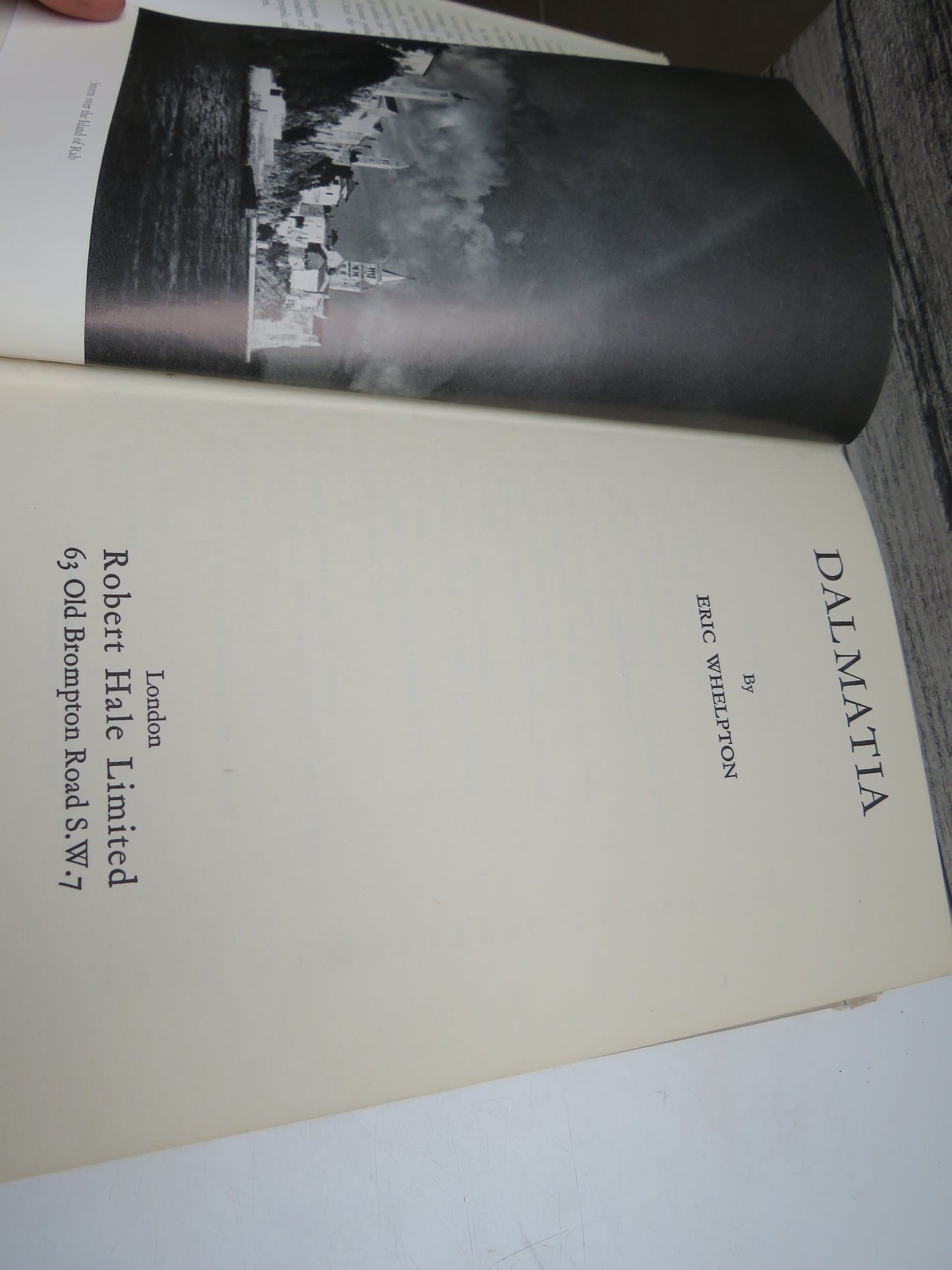 Dalmatia By Eric Whelpton 1954 1st Edition