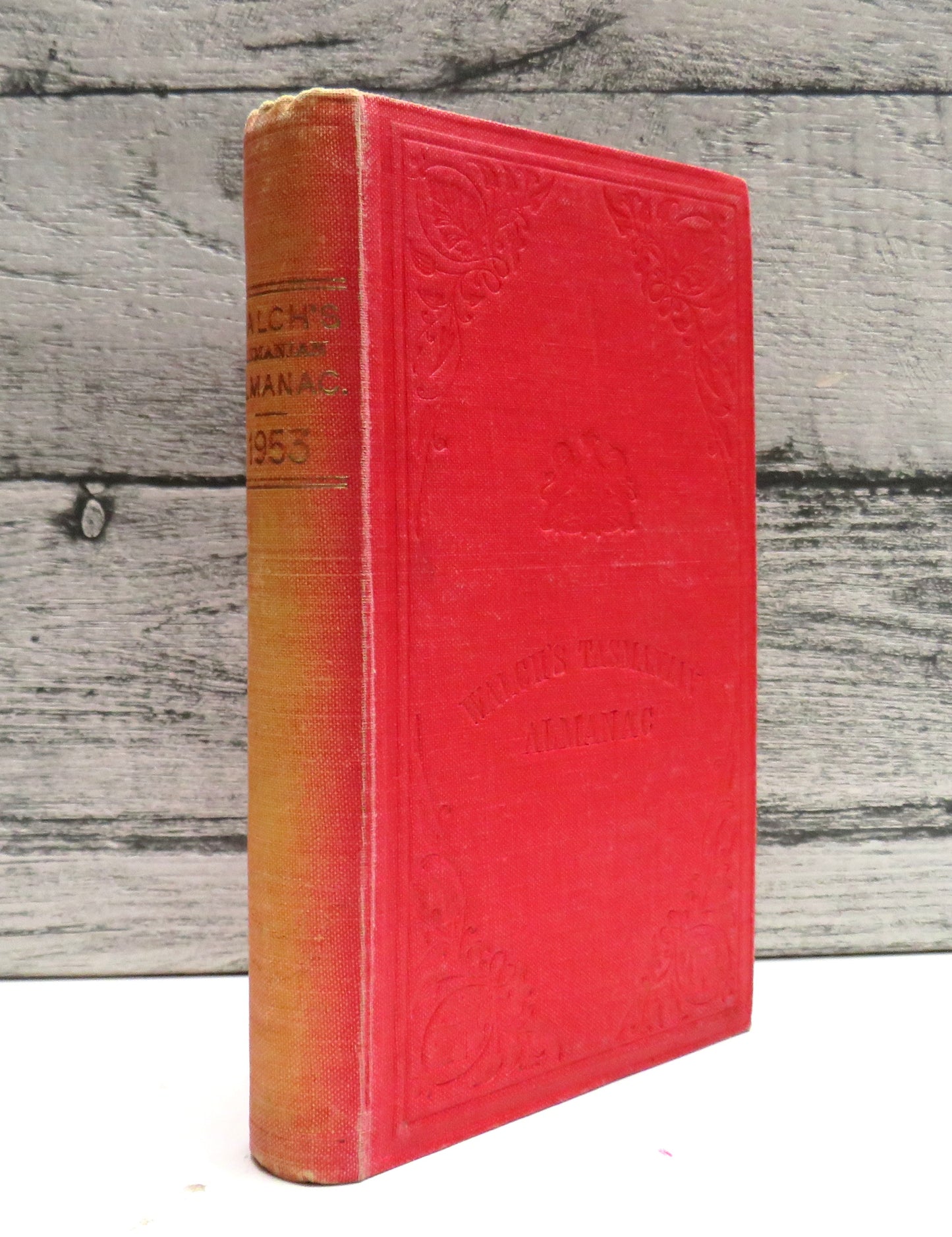 Walch's Tasmanian Almanac For 1953 The "Red Book"