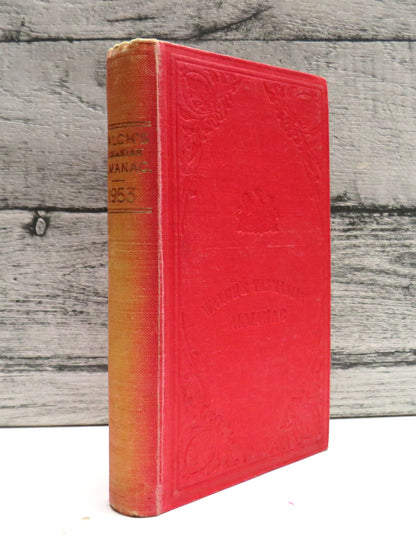 Walch's Tasmanian Almanac For 1953 The "Red Book"