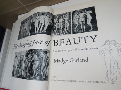 The Changing Face of Beauty Four Thousand Years of Beautiful Women By Madge Garland 1957 book image 4