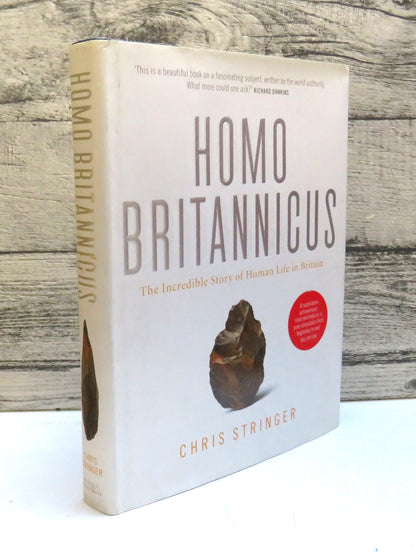 Homo Britannicus The Incredible Story of Human Life In Britain By Chris Stringer 2006 (Modern Anthro book front cover