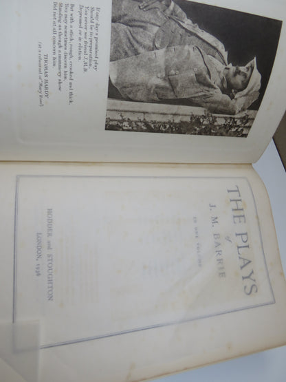 The Plays of J.M. Barrie In One Volume 1936 book image 4